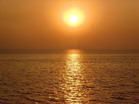 Sunset At Marine Drive